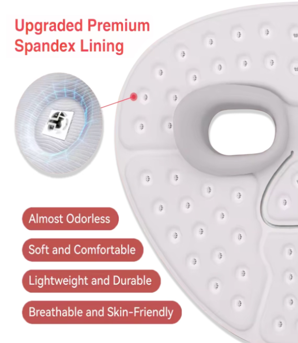 Lumilux™ Wireless PDT LED Infrared Therapy Mask with Remote
