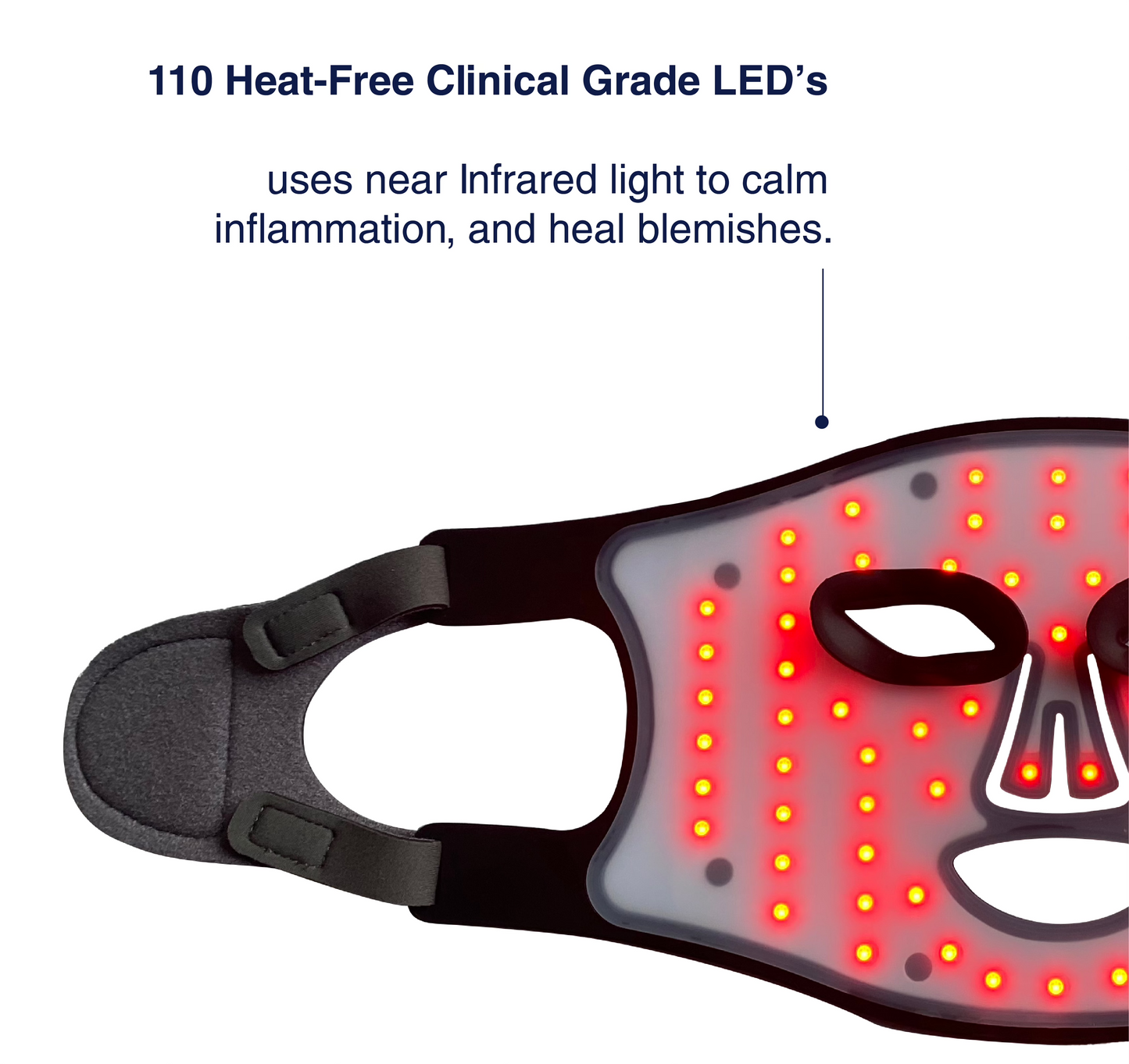 Lumilux™ PDT LED Infrarot-Therapiemaske mit Fernbedienung