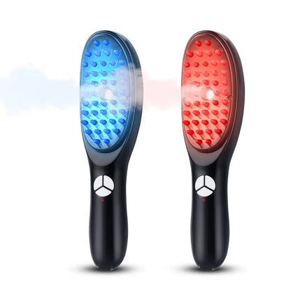 Brosse à cheveux infrarouge LED Therabrush™ avec diffuseur d'huile 