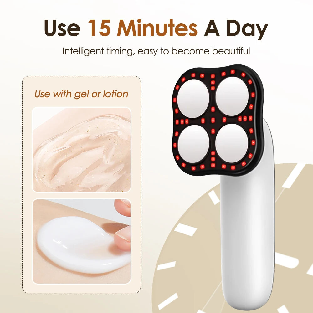 Ultra-Sculpt™ 4-in-1 LED Infrared EMS Cellulite Massager Wand