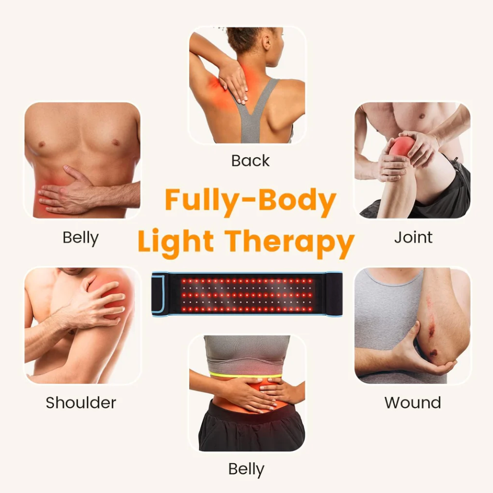 TheraBeam™ PDT LED Infrared Light Therapy Body Wrap with Remote