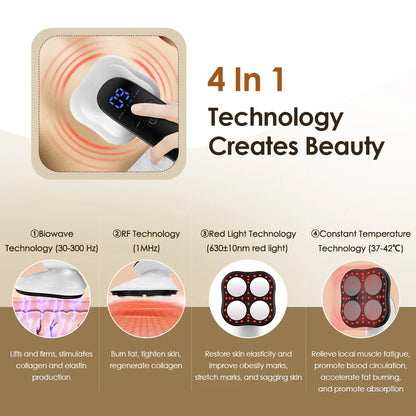Ultra-Sculpt™ 4-in-1 LED Infrared Lipo & Cellulite Therapy Massager
